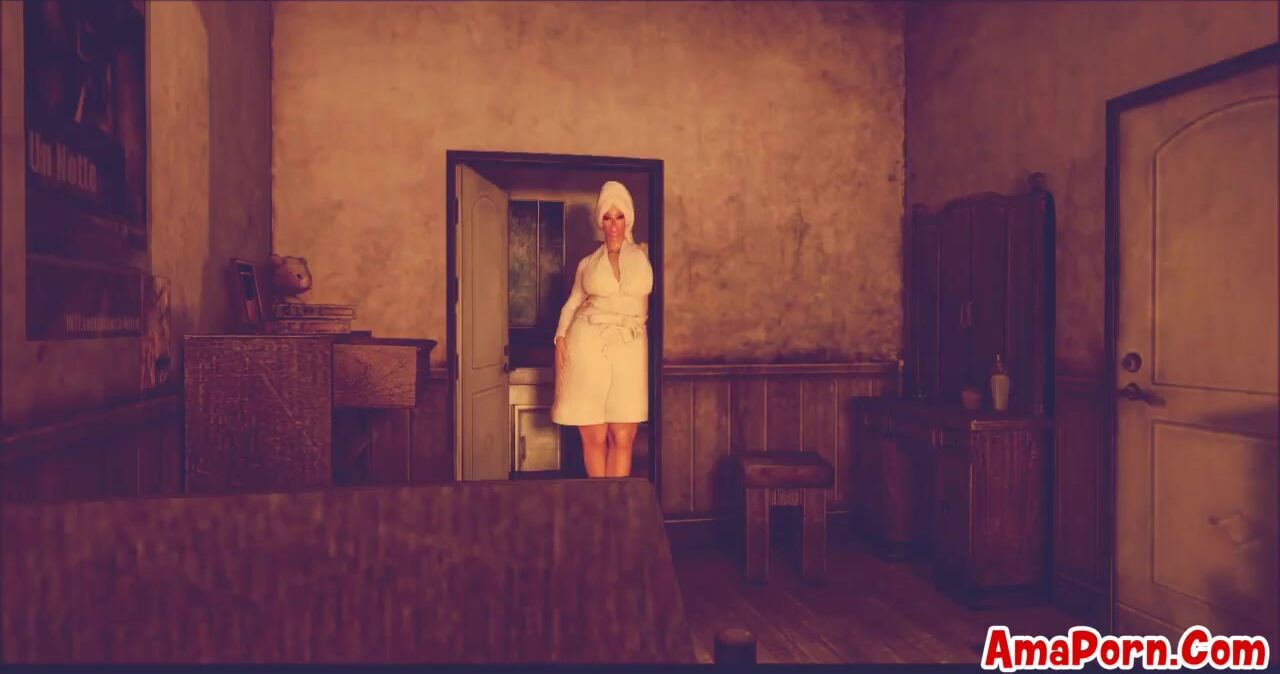 He sucks her big cock