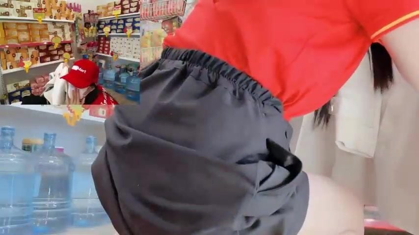 nhân viên siêu thị nứng lồn thủ dâm luôn ở chỗ làm - phần 2