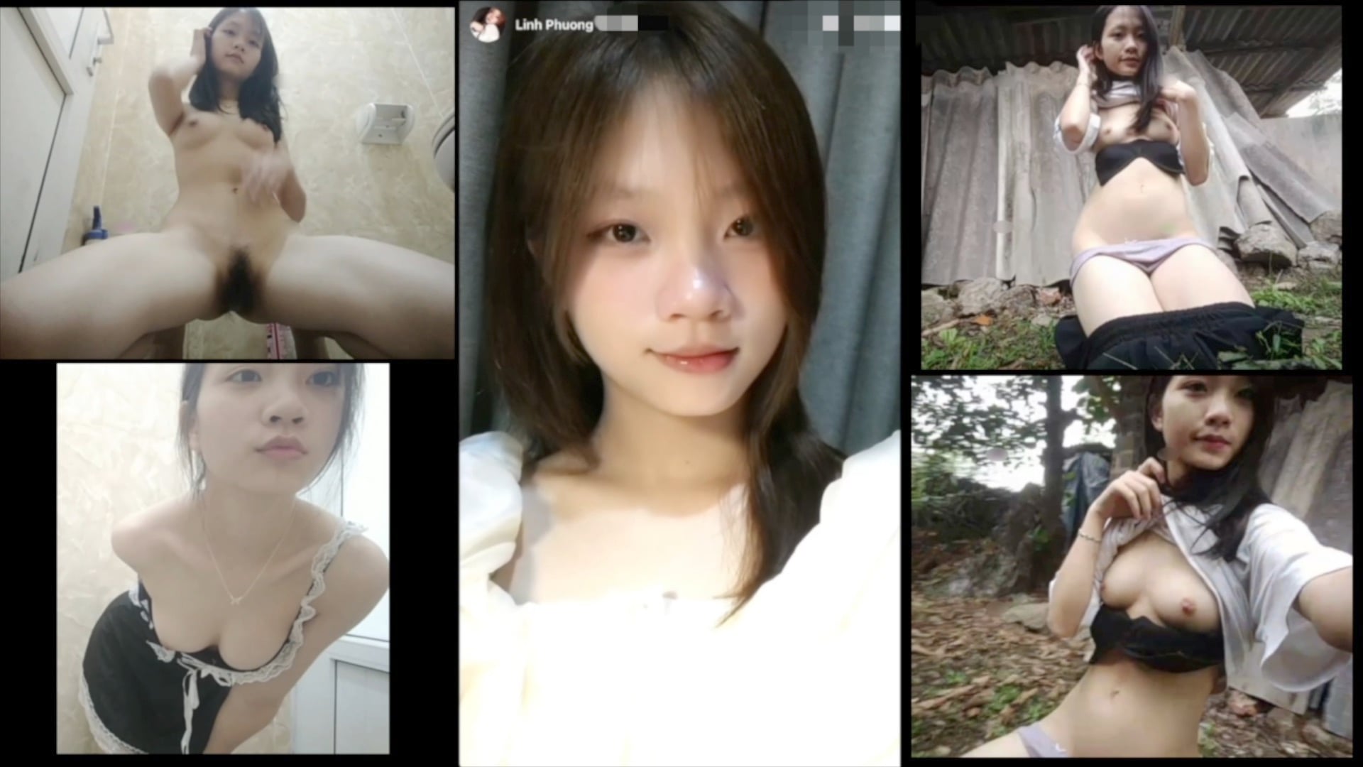 [Full] Hầu gái bé 2k6 Lê Thị Phương Linh, Thủ dâm trong trang phục hầu gái