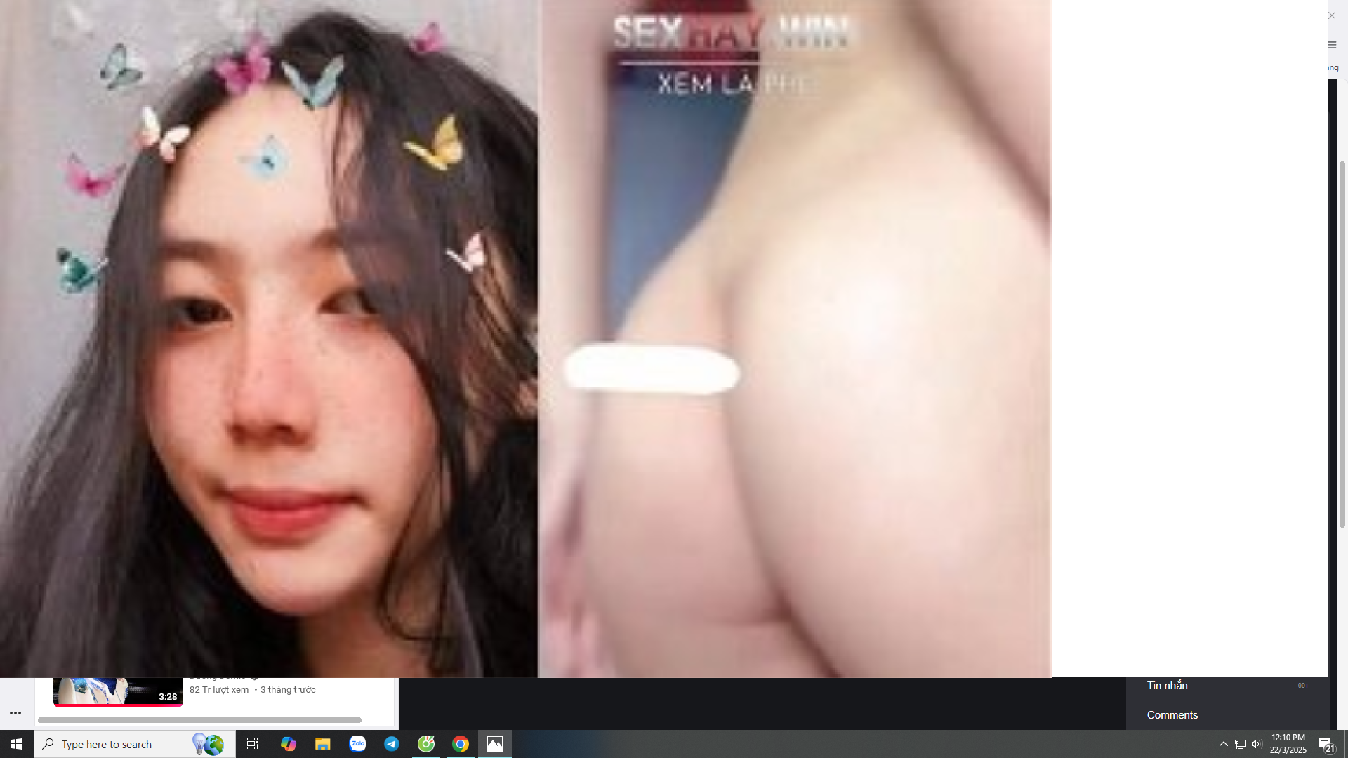 Thảo Vy 2ka8 thích trình diễn hàng hóa trên internet